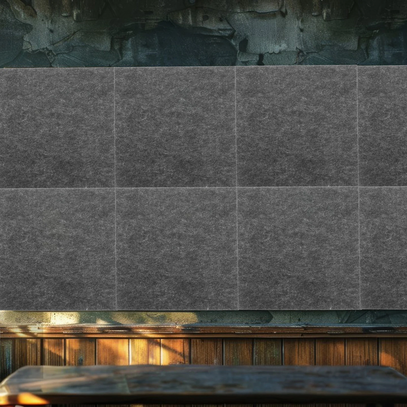 

8Pcs Large Cork Board Tiles Felt Wall Tiles Office School Home Kitchen Bulletin Board for Walls Wall Art Living Room