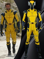 New Deaddpool Wolverine Cosplay Costume Superhero Cosplay Zentai Full Set With Bosysuit Shoes Handmade Halloween Man Outfit
