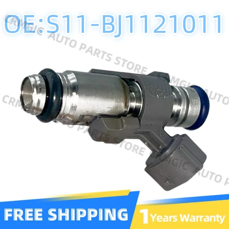 Fuel Injector for Chery QQ Sweet QQ6 372 472 Magneti Marelli System 2 Holes Fuel Spray Nozzle S11-BJ1121011