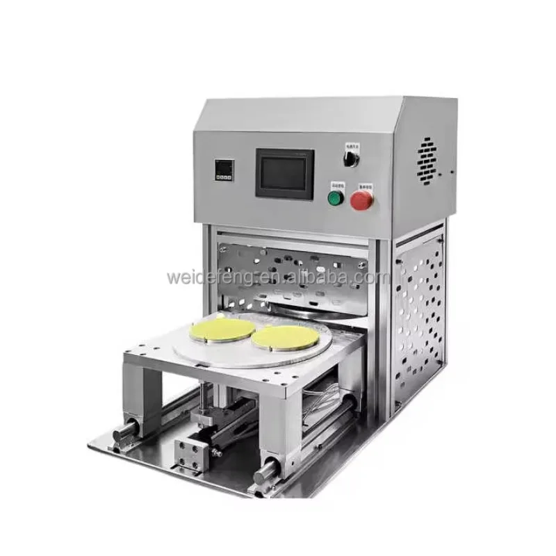 Aluminum Foil Bowl Sealer Takeaway Packaging Box Soup Bowl Sealing Machine Semi-Automatic Meal Box Sealing Machine