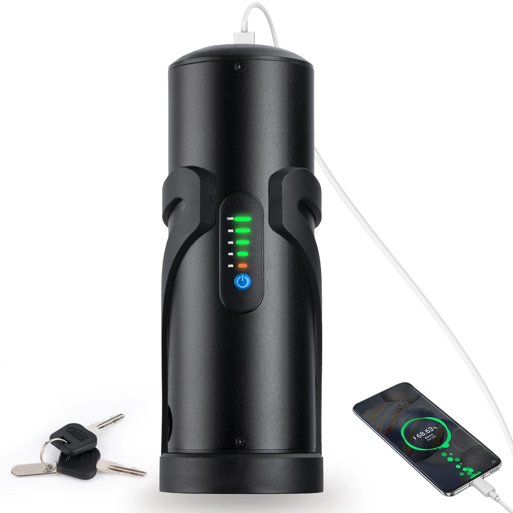 Batteria per Bici Elettrica 36V 10.5Ah a Forma di Bottiglia, Batteria Li-ion 18650, Estensore di Autonomia, Batteria di Backup per Motore Ba-fang 250W 350W 500W