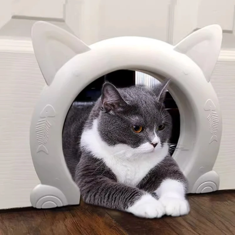 curtain cat door opening puppy door pet free access