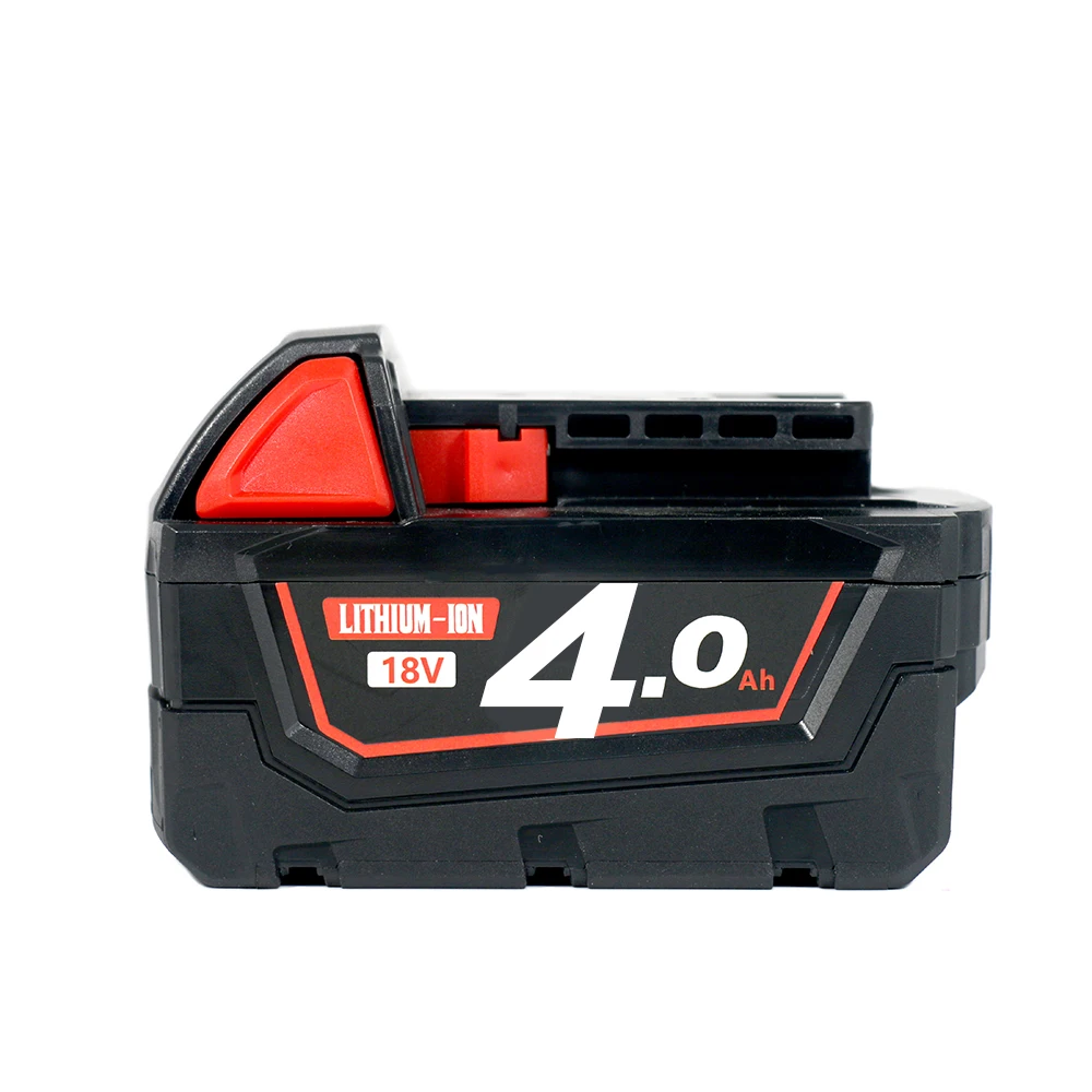 

For Milwaukee M18 Battery 18V 4.0Ah 4000mAh Rechargeable Battery For Milwaukee Tool M18B5 XC 48-11-2402 48-11-2411 2604-22
