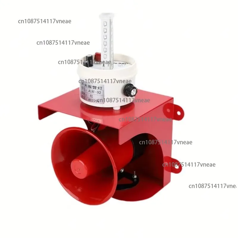 

Popular Industrial Sound and Light Alarm Loudspeaker 12v Wireless Remote Control 220V Siren High Power Marine Horn 380V
