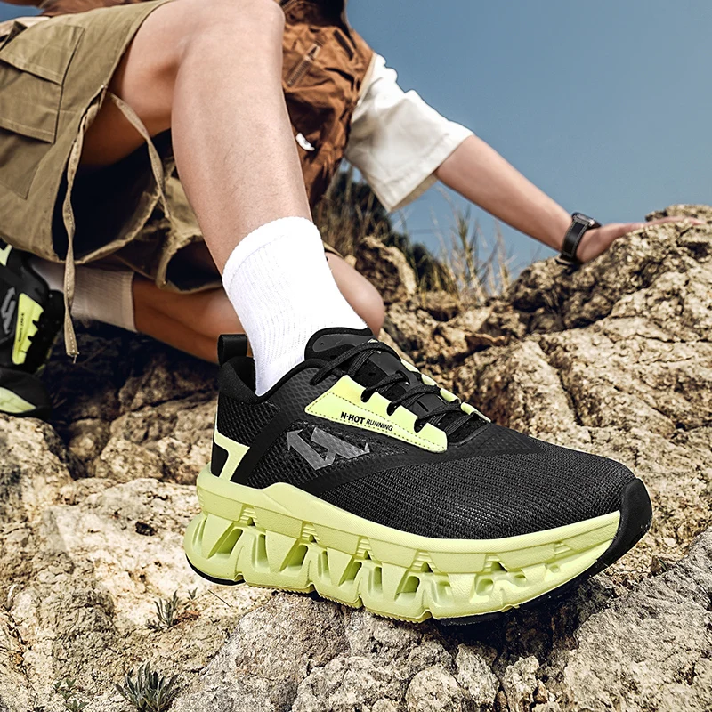 

2025 New Running Shoes For Men Breathable Walking Jogging Shoe Man Designer Outdoor Sports Shoe Mens