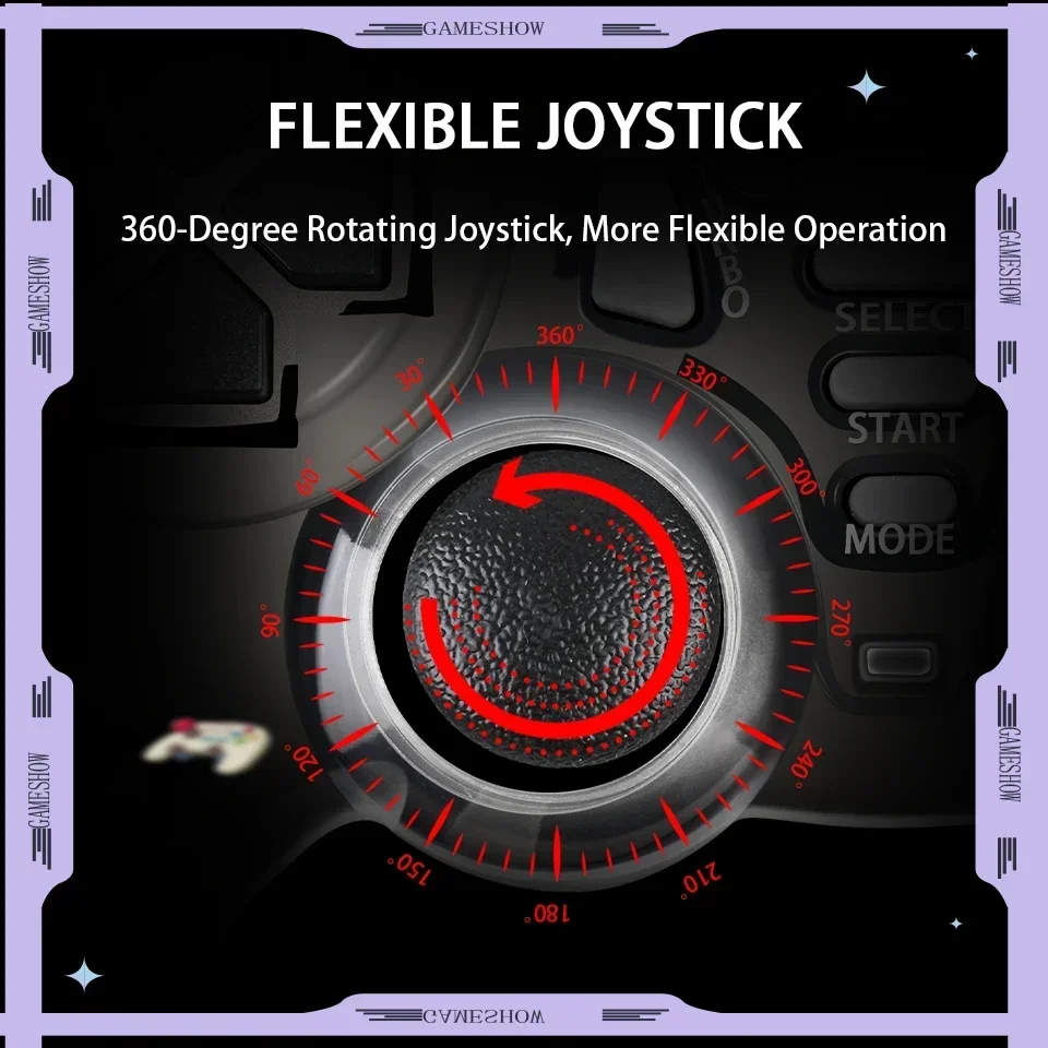 Wired PC Game Controller Game Console/TV Box/Android Dual Vibration Motor Gamepad USB Gaming Gamepad Joystick For Sony PS3/Video