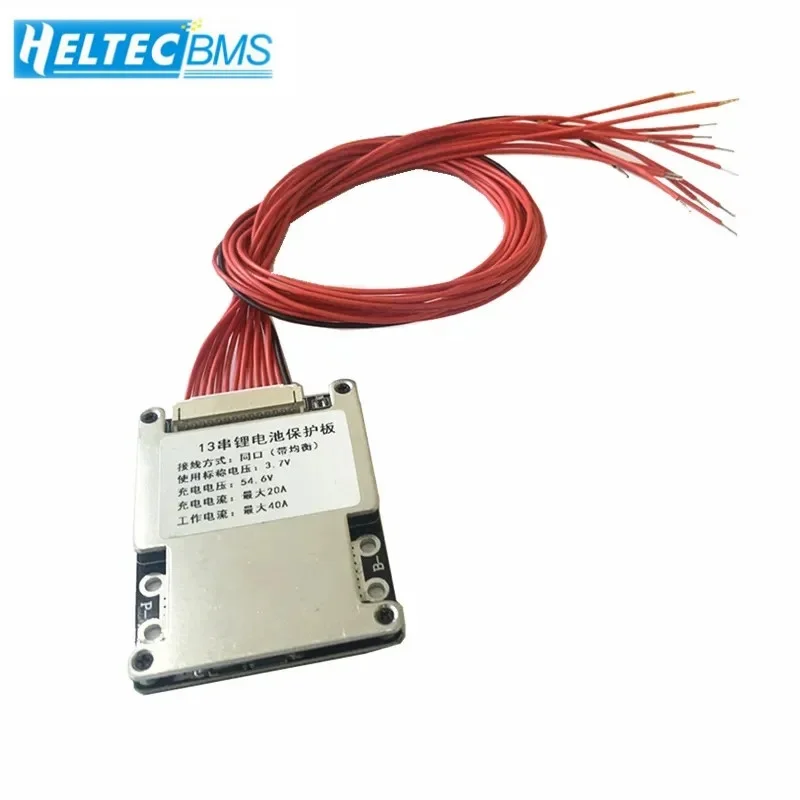 Placa do Equilíbrio de Bms para a Bicicleta Elétrica Ferramentas Elétricas 36v 24v 48v 1014s 10s 13s 12s 14s 30a 40a 60a 1200w Atacado