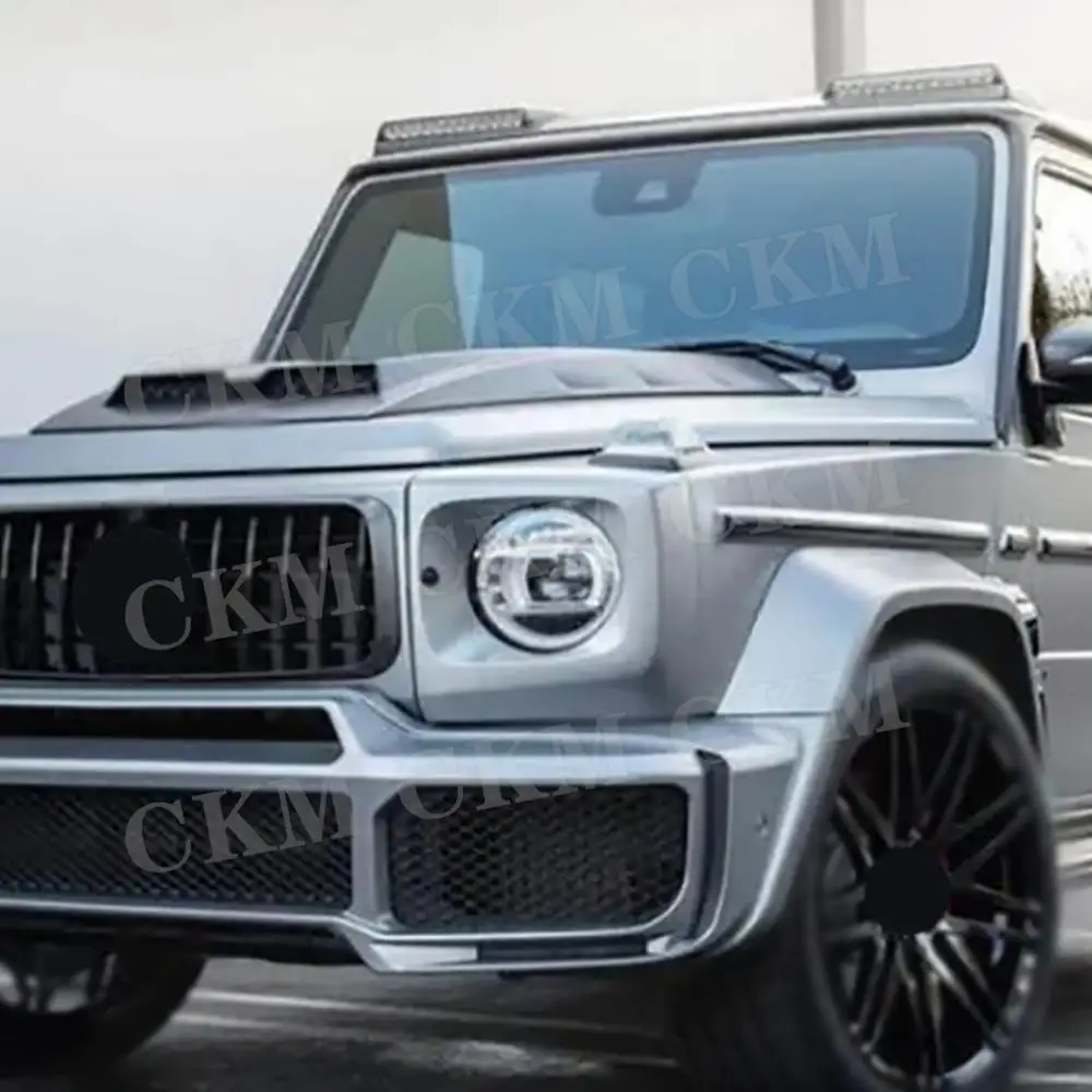 

Настоящий карбоновый спойлер на переднюю крышу автомобиля для Mercedes-Benz G-класса W464 G350 G400 G500 G63 G65 2019 2020 2021 2022