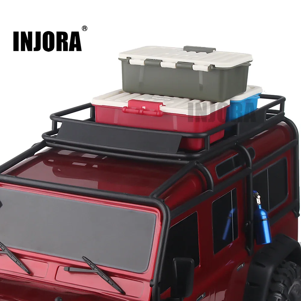 INJORA RC Car Plastic Storage Box Accessories Decoration Tool for 1/10 RC Crawler Axial SCX10 90046 TRX4 TRX6 MST CFX