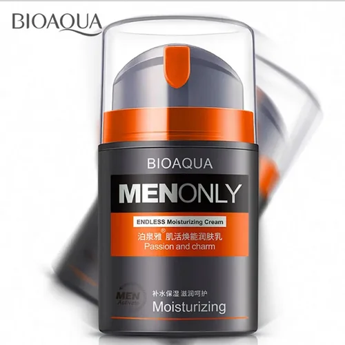 Imagen 2 del producto Bioaqua-crema facial antienvejecimiento para hombre, suero de ácido hialurónico, crema de día antiarrugas, hidratante, Oilcontrol, blanqueador, crema para el acné