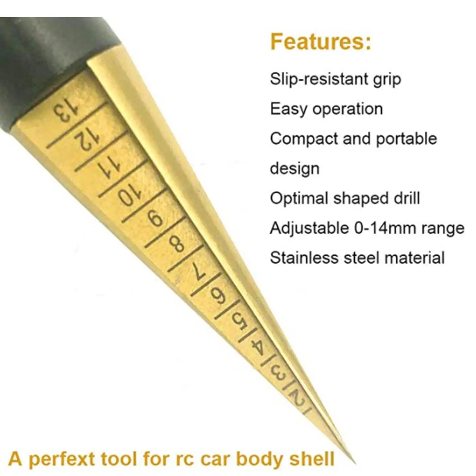 Portable Metal Expanding Hole Puncher Curved Scissors Straight Scissors for RC Car