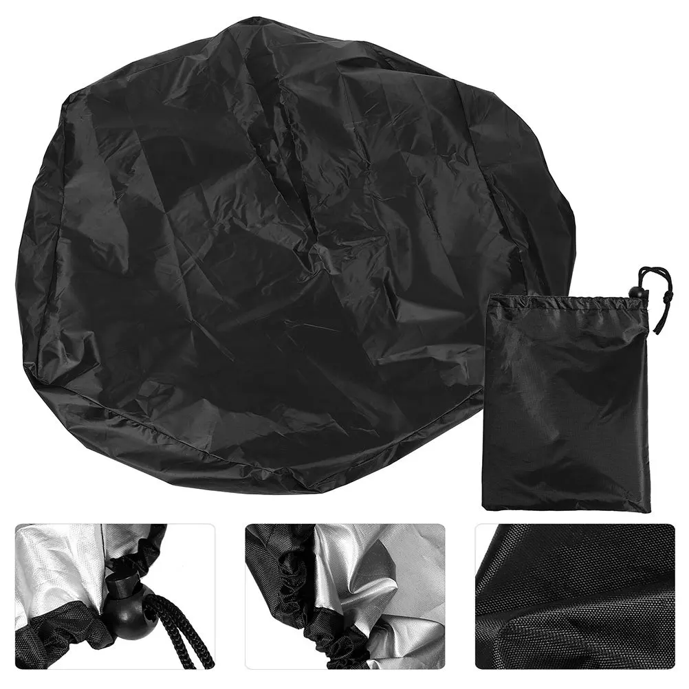 

Reusable Round Pool Cover Waterproof Sun Resistant Dust Cover for Small Inflatable Pools Outdoor Garden Swimming Pool Insulation