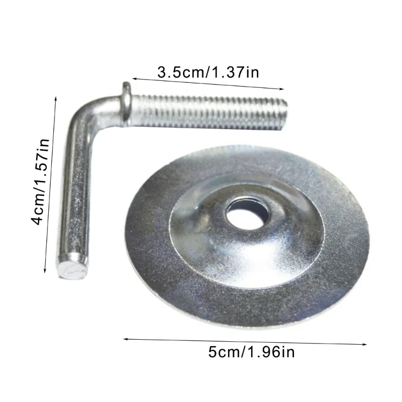 Zestaw 5 śrub wentylatora Śruby stałe Śruba zabezpieczająca wentylatora Łączniki Część naprawcza wentylatora Tekstura metalowa