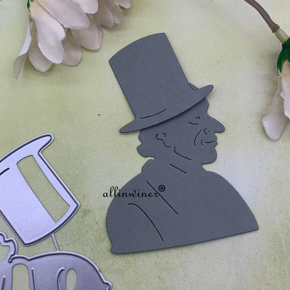 Sculptures of Famous People Metal Cutting Dies Stencils For DIY Scrapbooking Decorative Embossing Handcraft Die Cutting Template