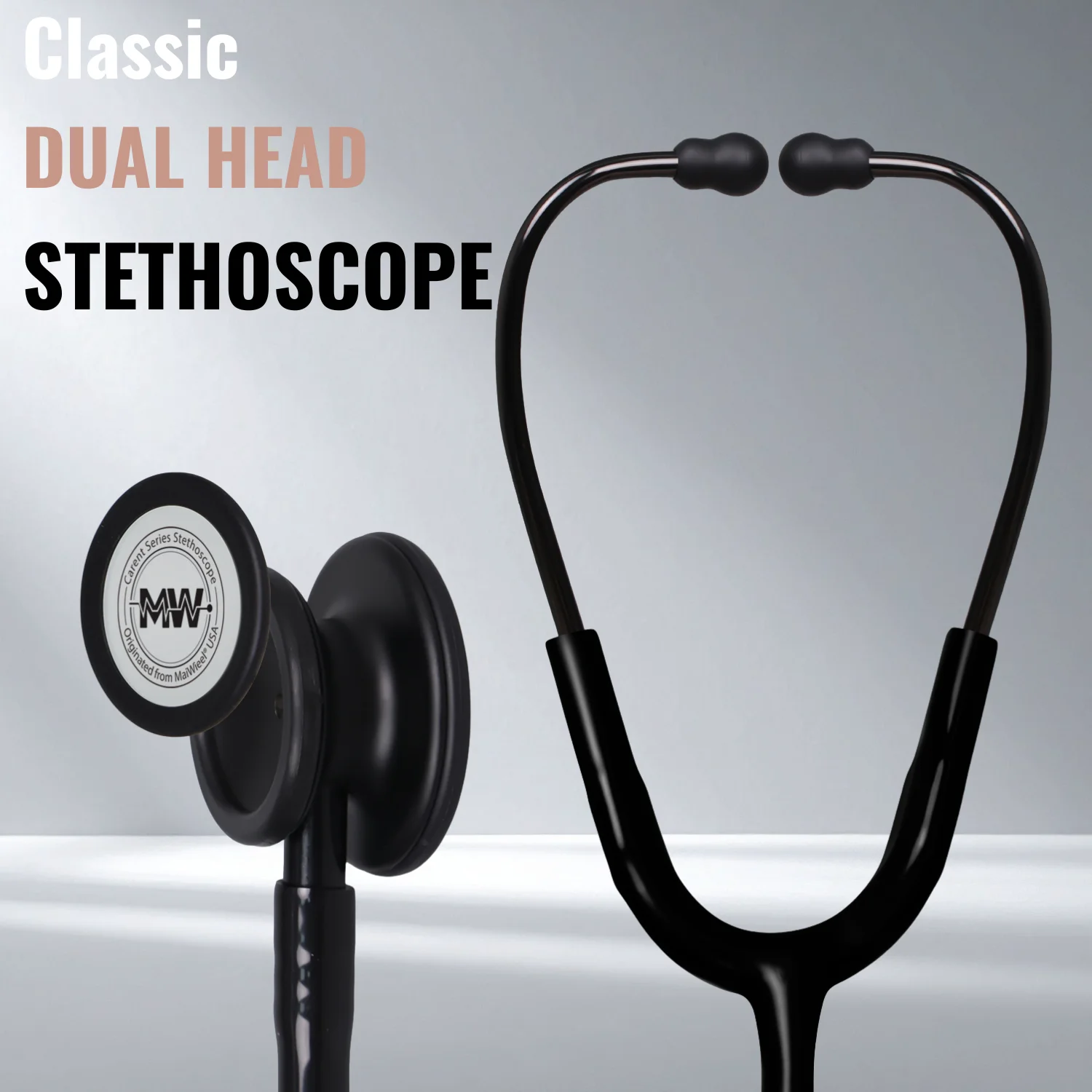 Medical Double Sided Stethoscope Professional Cardiology Stethoscope Nurse Doctor Stethoscope Medical Equipment Health Care