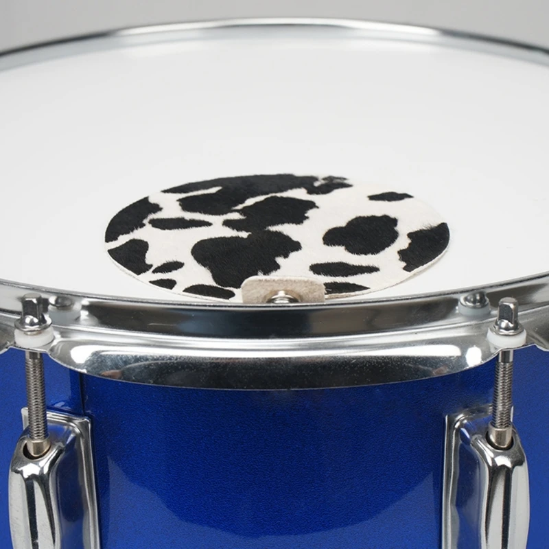Q39E Pack of 2 Professional Drum Muting Pads Fastener Design for Drum