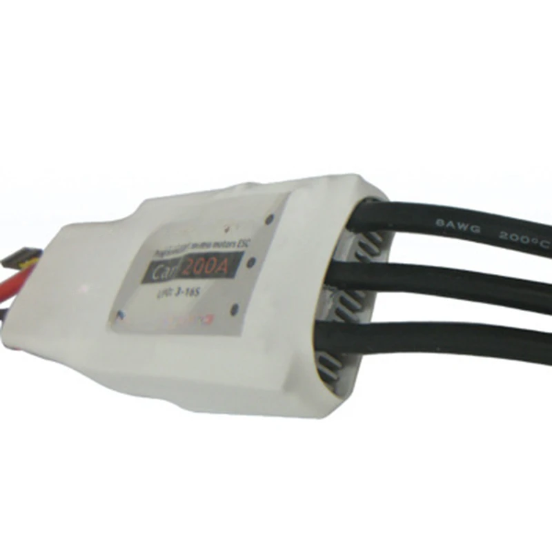 Model aircraft vehicle rc16s 200a high current control brushless ESC