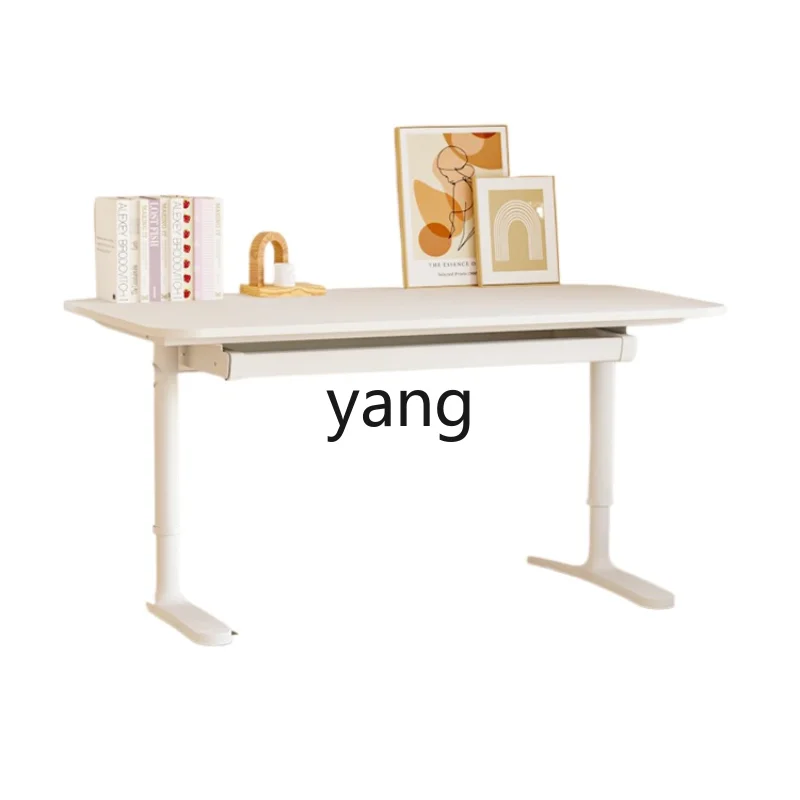 CX Children's Study Desk Home Writing Adjustable White Table