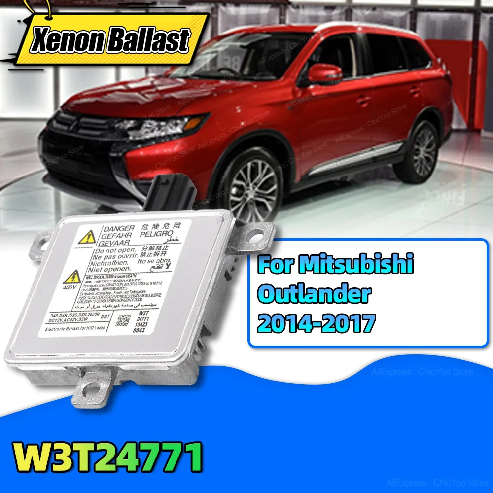 Xenon HID Headlight Ballast W3T24771 Control Unit Module W3T23371 W3T23672 For Mitsubishi Outlander 2014 2015 2016 2017