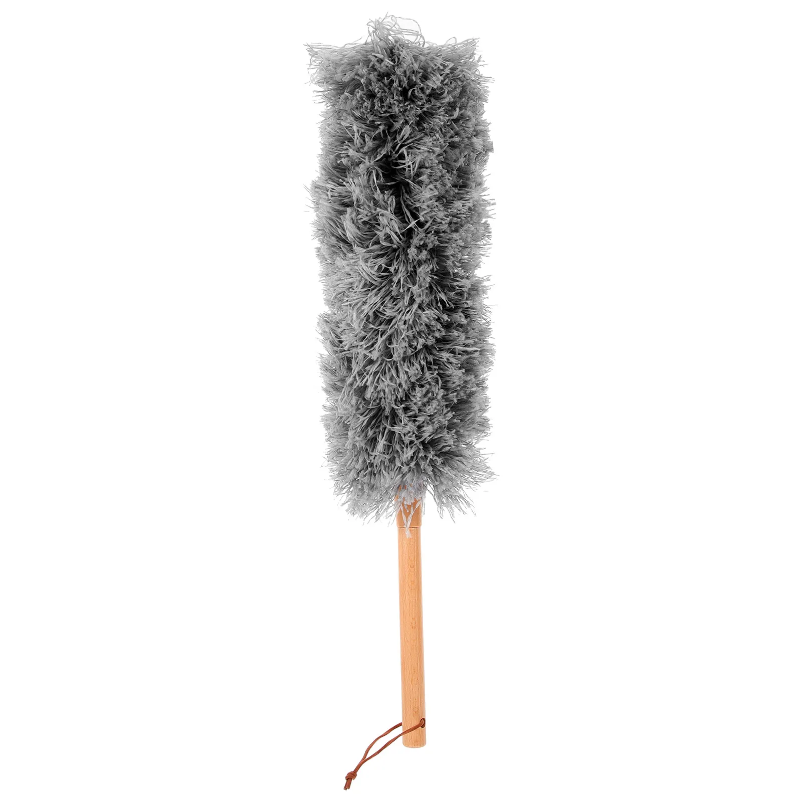 

Premium Reusable Duster With Wooden Handle Household Dust Removal Tool For Furniture Car Office Ceiling Fan Home Cleaning