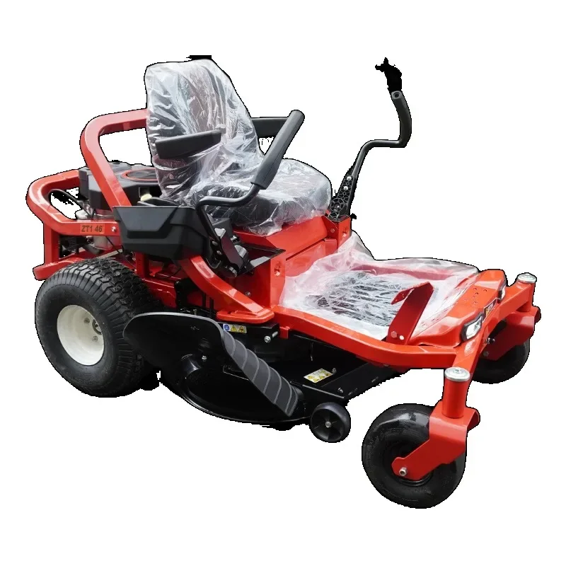 Ride Lawn Mower Gasoline Weed Car Zero Turn Ride Lawn Mower 48 Inch Gasoline