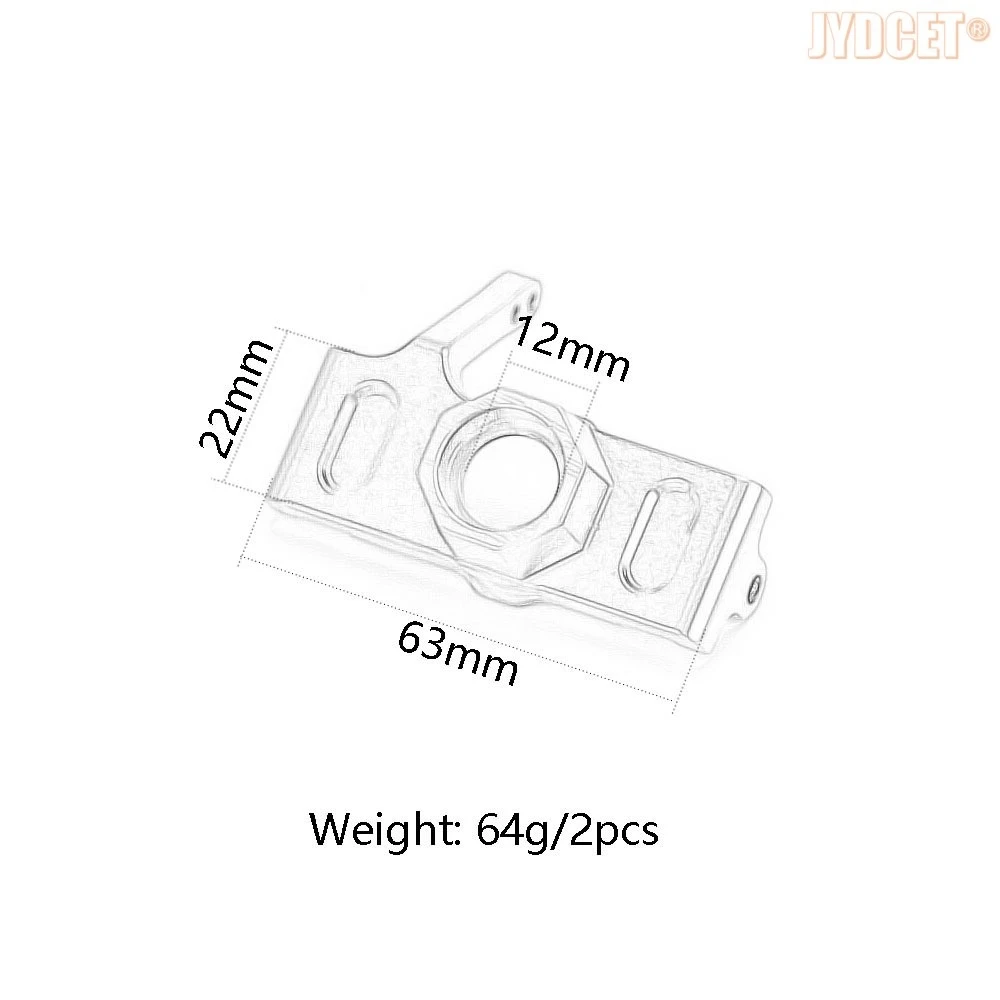 # 85048 ذراع المفصل الأمامي/الخلفي من الألومنيوم C-HUB أرجواني لـ RC HPI SAVAGE Flux HP 2350 XL X 4.6 5.9 21 25 SS 4.1 3.5