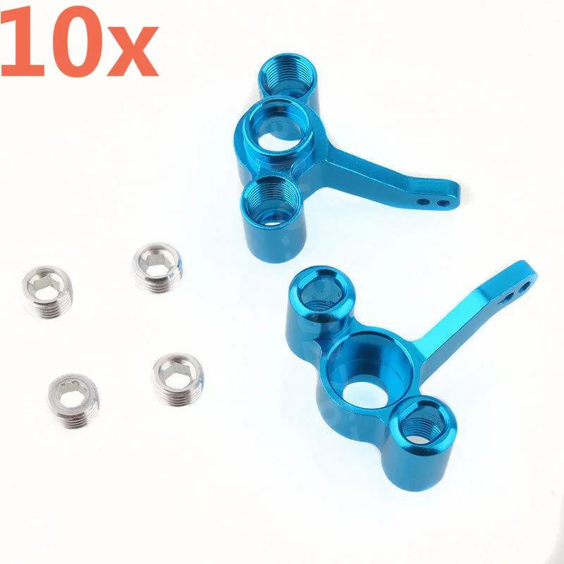 

10pcs/lot FS Racing 511484 Aluminum Alloy Steering Hub Carrier(L/R)(Al.) For 1/10 RC Car Monster Truck Upgrade Parts Metal Baja