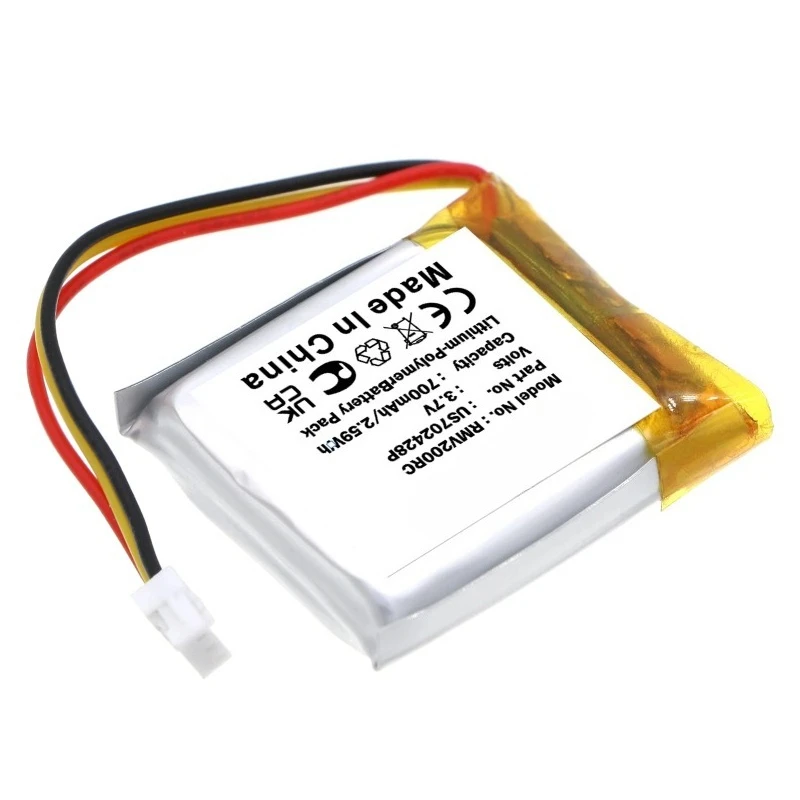 US702428P High Quality Battery 3.7V 700mAh For RAZER Viper Ultimate RC30-030501 V2 Pro  RZ01-0439 Cobra Pro Deathadder V3 Pro