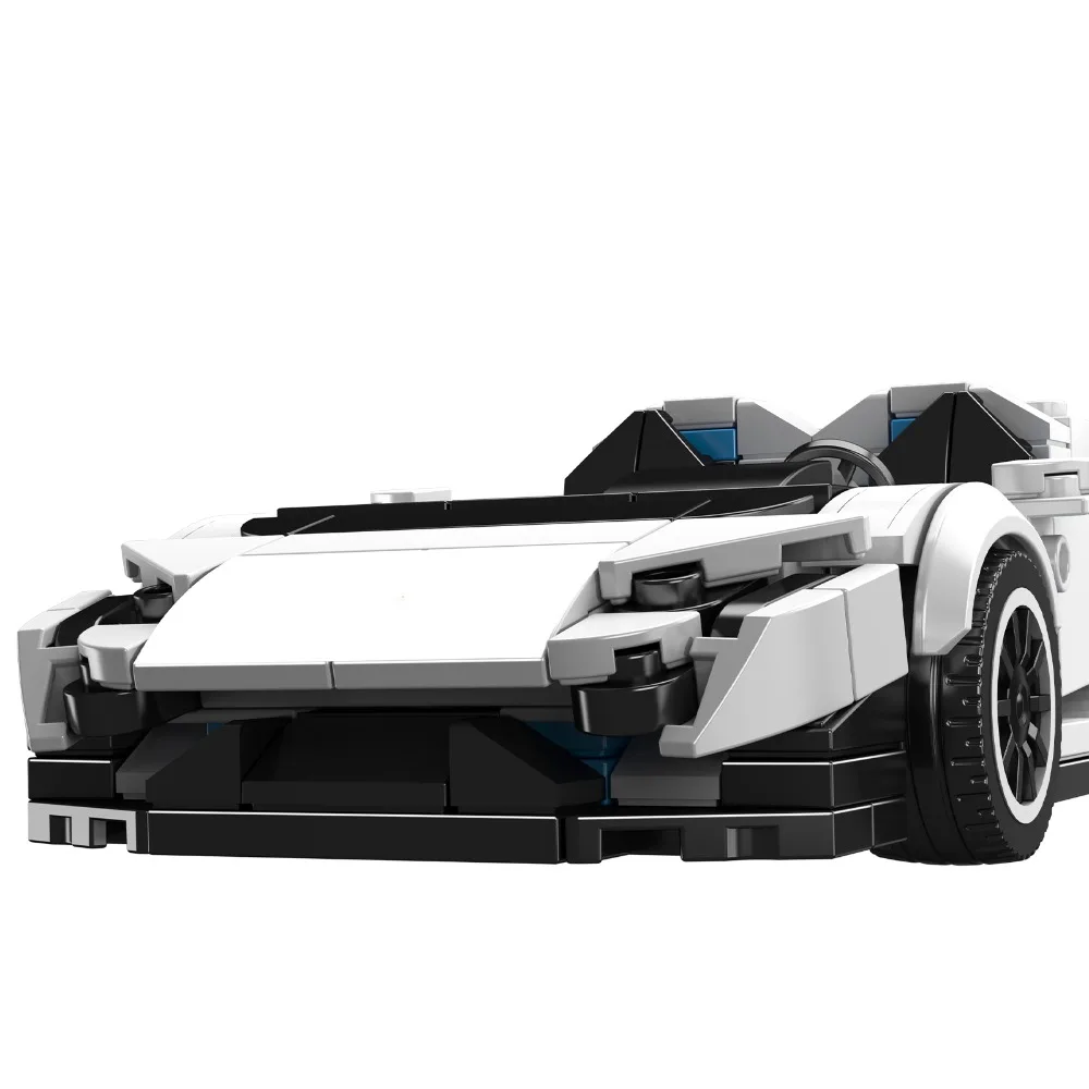 395 STKS Racewagen Bouwstenen Kit Hoge Snelheid Sportwagen Model DIY Montage Speelgoed voor Jongens Meisjes