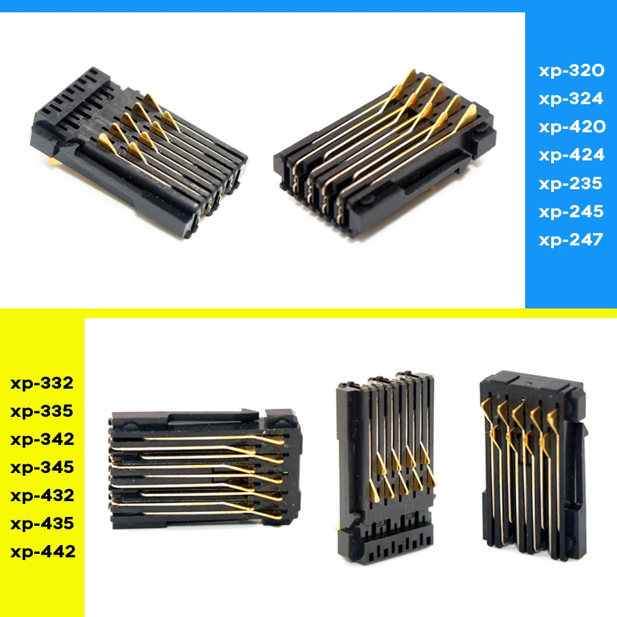 Printer Parts Chip Contact For Epson WF-3640 WF-7110 WF-7610 WF-7620 7218 7728 7611 3621 WF-7720 WF-7710 WF-3620 3640 Printer