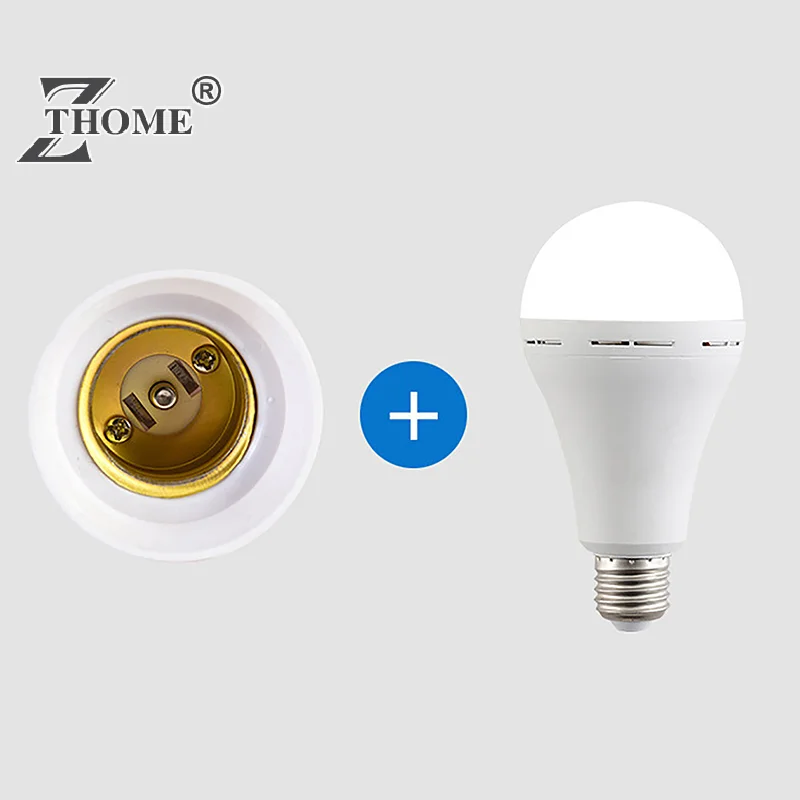 7W/9W/12W/15W Rechargeable LED Light Bulb Handheld Energy-Saving Light Bulb Household Power Failure Emergency Light Bulb