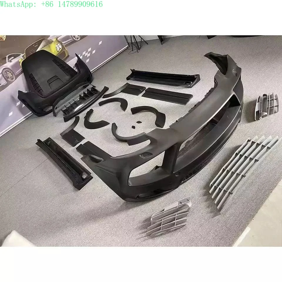 Extreme Makeover: Old To New Full CustomizationCarbon Fiber FRP Front And Rear Bar Side Skirt Wheel Eyebrow Tail Hood Suitable F