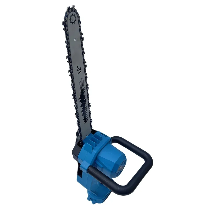 마키타 12인치 무선 블루 전기 체인톱 600W 핸드헬드 브러시리스 목공용 체인톱 파워 툴 마키타 18V 배터리용