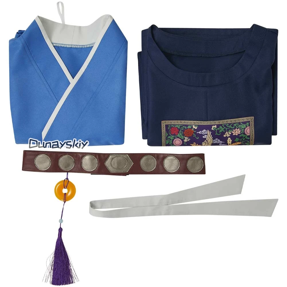 Jinshi Cosplay Ancient Official Dress Clothing Anime Apothecary Diary Costume Adult Men Role Play Party Clothes