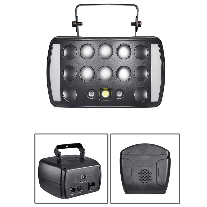 LED RGB Laser Party Light  Dmx Multi Effects Stage Lighting for Club Disco Strong Beams Projector Dj Dance Remote Lights