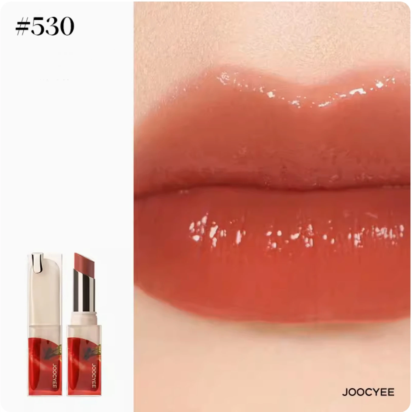 chu_Lip JOOCYEE LIPSTICK x Chupa Chups GLAZED ROUGE Moisturizer Long