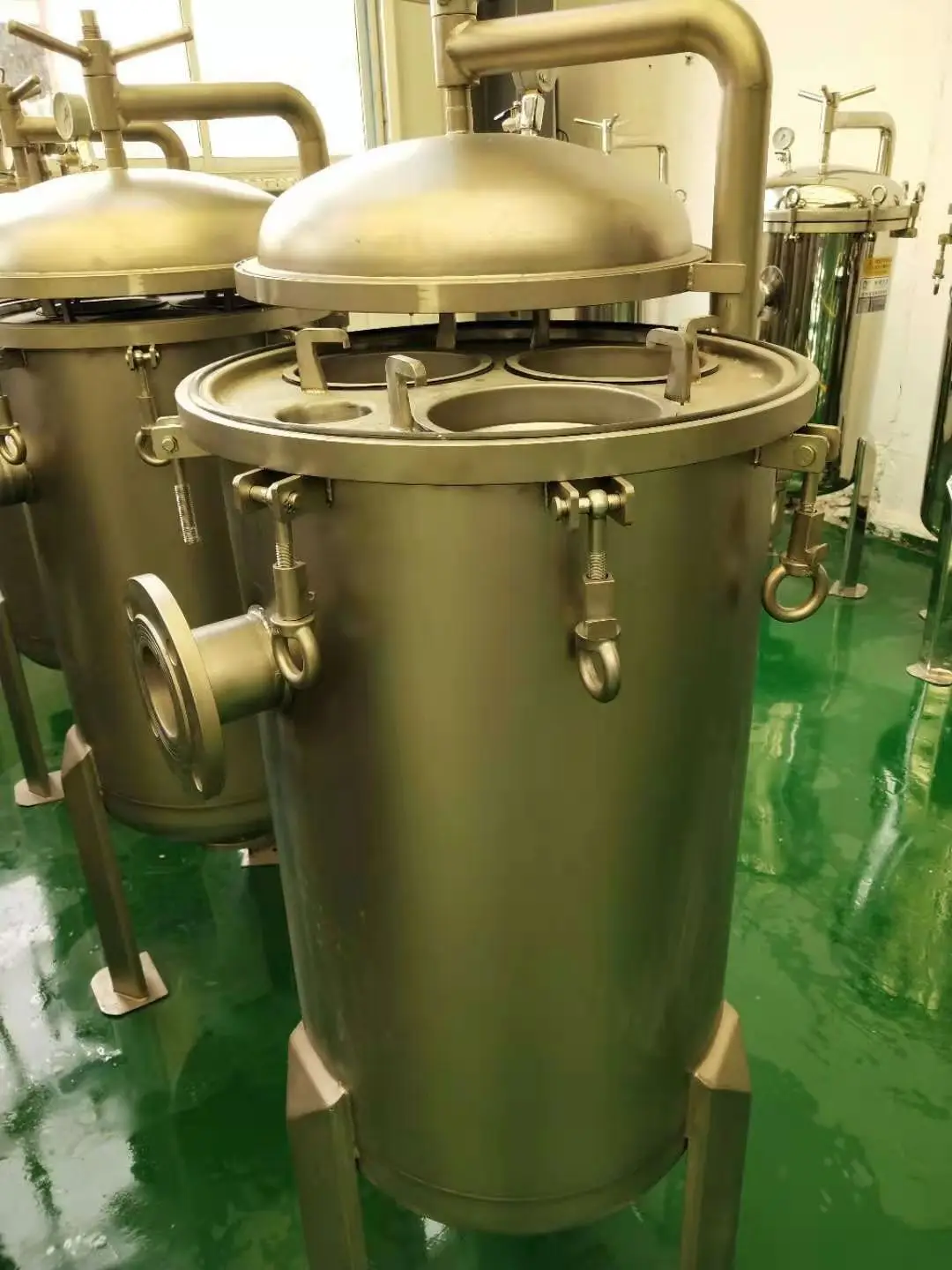 Economical Stainless Steel Multi- Bag Filter for Water Filtration