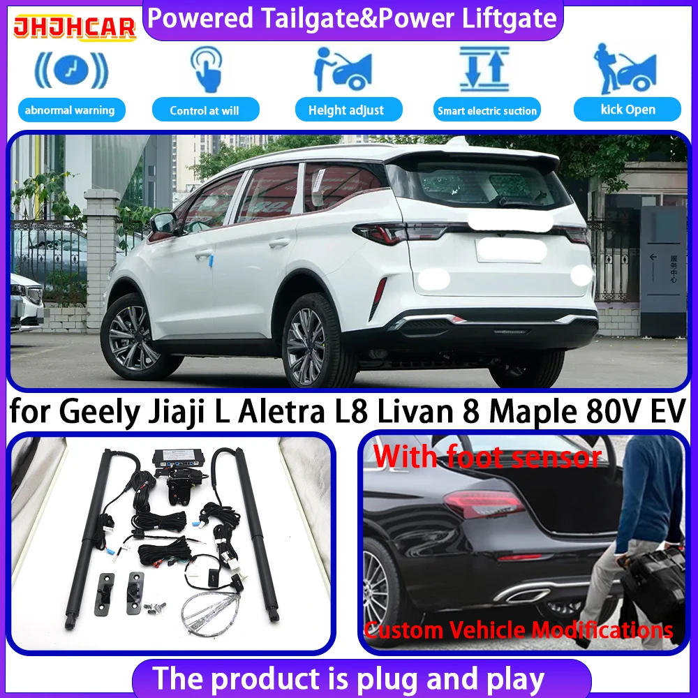 for Geely Jiaji L Aletra L8 Livan 8 Maple 80V EV OEM Smart Automatic Electric Powered Tailgate Power Liftgate Tailgate System