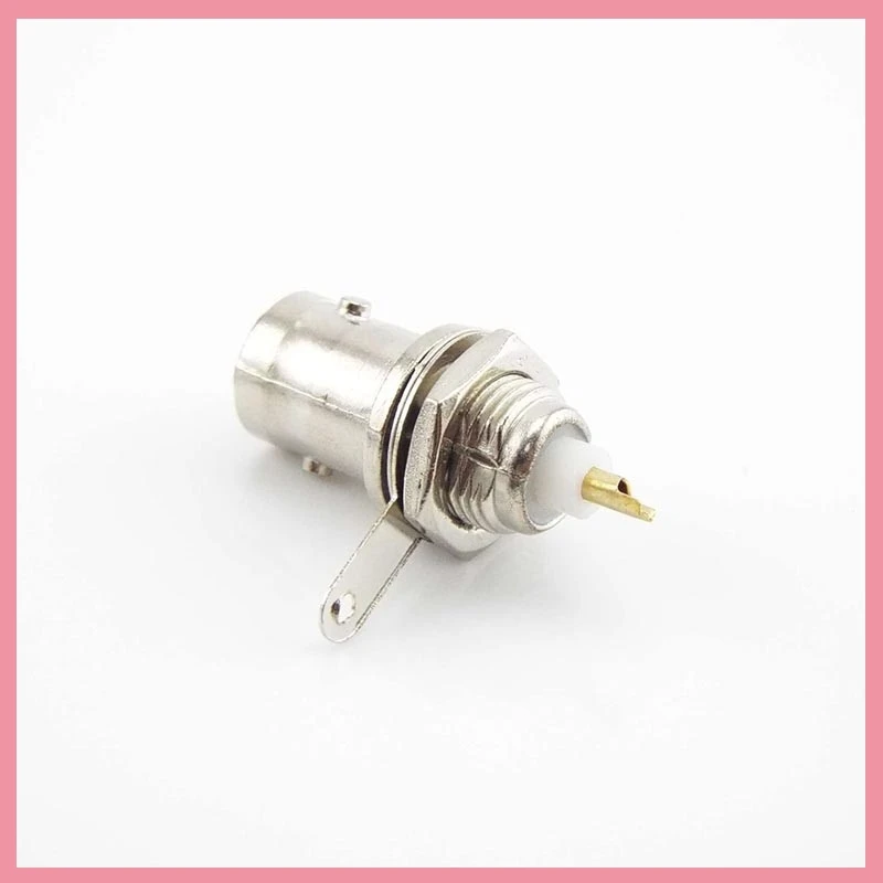 BNC Female Connectors Adapter Panel Chassis Mount Coaxial Cable Monitor Accessories For Welding Machine Parts B6