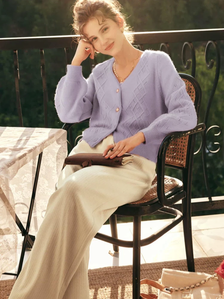 OLrain Dames Casual Broek Hoge Taille Wijde Pijpen Rechte Effen Broek 2025, Winter Trekkoord Herfst Vrouwelijke Broek O22DK66296