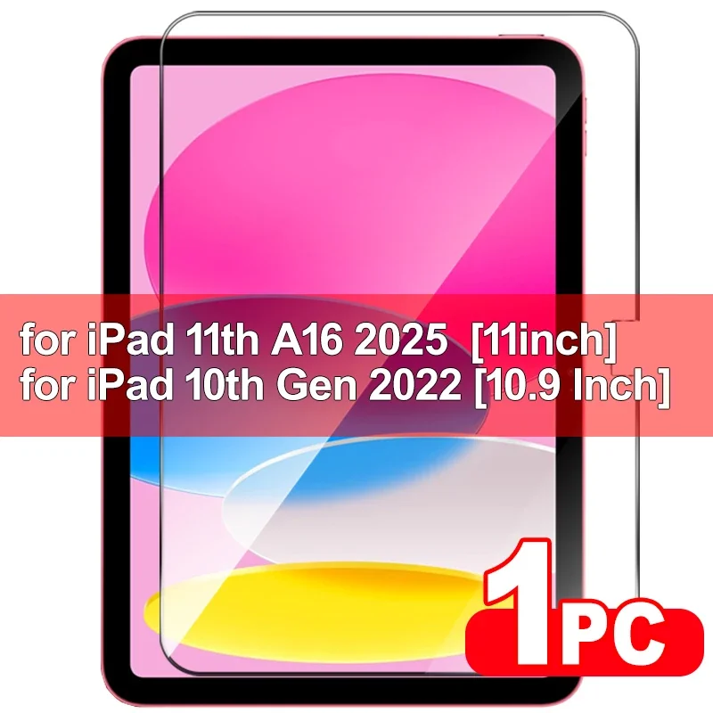 Für IPad A16 11. 2025 gehärtetes Glas bruchsichere Displayschutzfolien für IPad 11. 10. Luft 11 11 Zoll 13 13 Zoll Schutzfolie