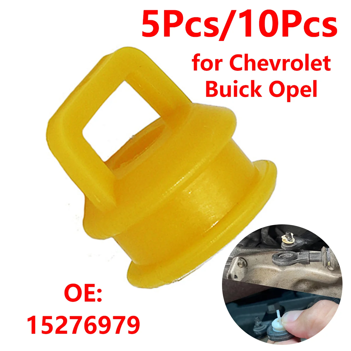 5Pcs/10Pcs 152769 Transmission Shifter Cable Bushing Rubber Sleeve Shift linkage Rod for Chevrolet Silverado Buick Opel Astra