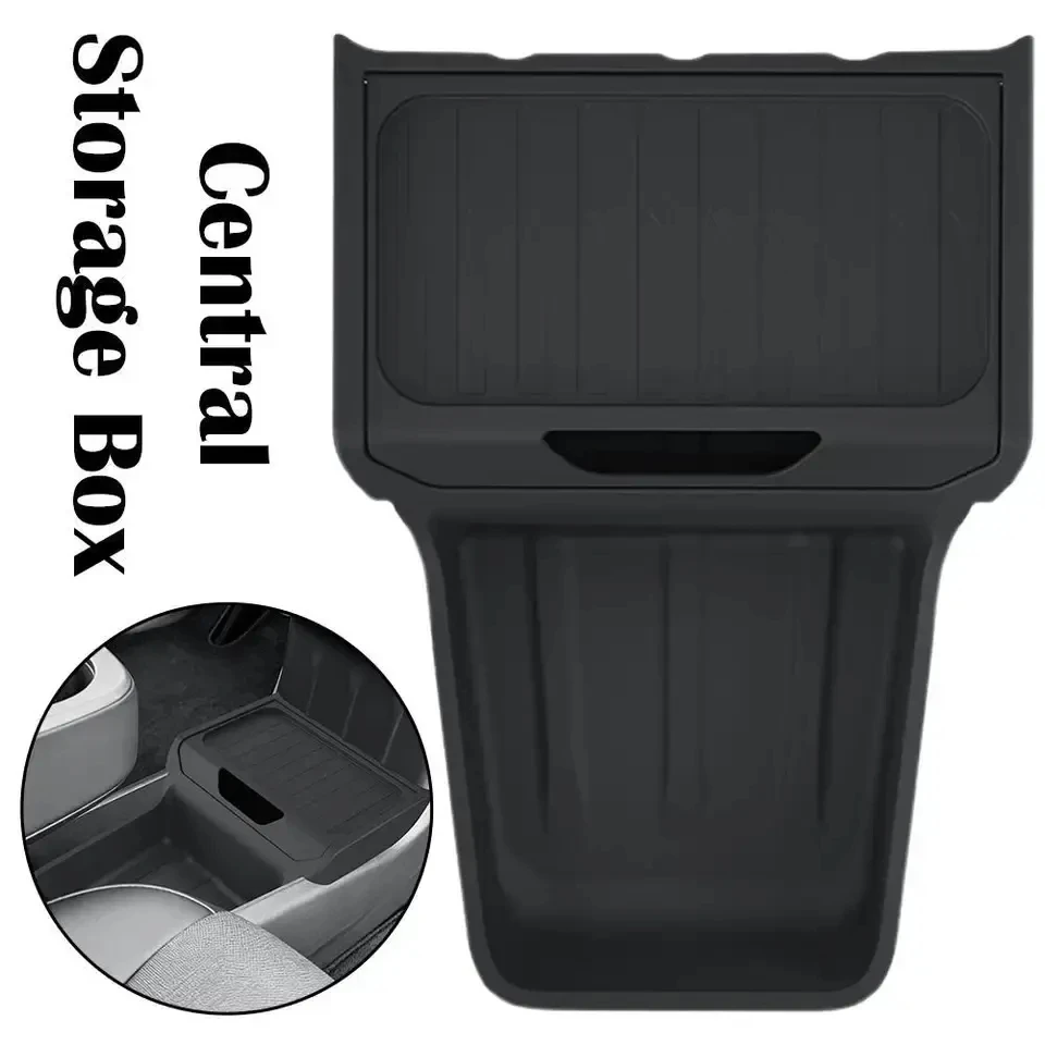 

Armrest Box Storage Tray Accessories For Tesla Model Y Standard 2026 Center Console Storage Organizer Box Lower Storage Manager