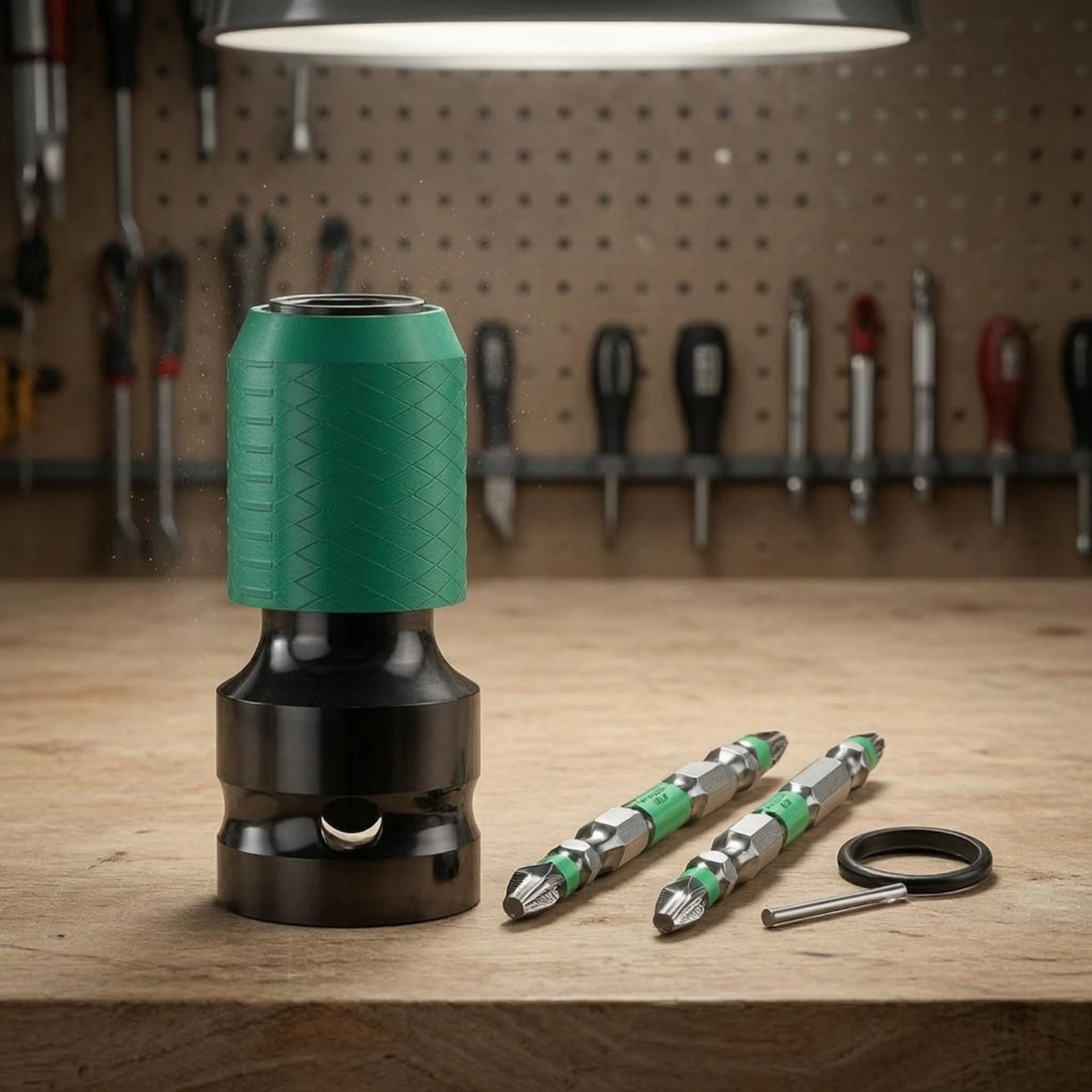 Telescopic Socket Adapter Diamond-Textured Grip Electric Wrench Adapter Socket Converter Chuck Metal Body