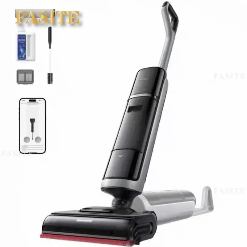 Ultra Cordless Vacuum Cleaner Wet Dry Mop Self Cleaning Hot Water Wash Floor Brush Hair Tangle Free Smart Home