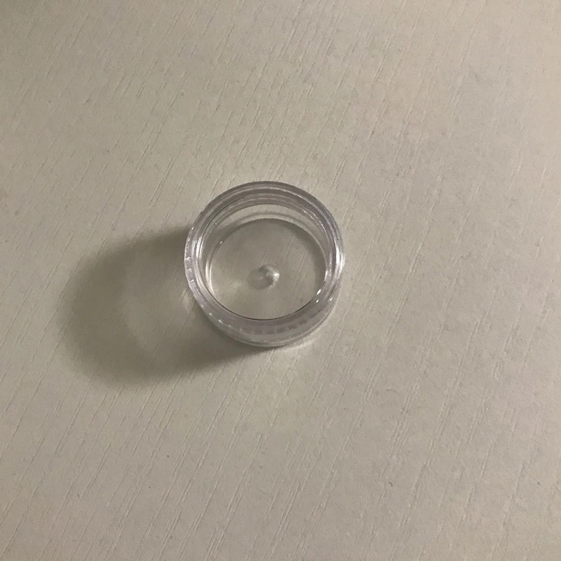50 قطعة 5 جرام عينة واضح كريم جرة زجاجات مستحضرات التجميل الصغيرة الحاويات وعاء شفاف لفن الأظافر علبة صغيرة واضحة القصدير للبلسم #3