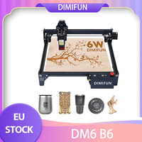 DIMIFUN DM6 B6 6W Laser Engraving Machine, Eye Protection, 0.01mm Accuracy, 0.06mm Spot, 12000mm/min Speed, 330*330mm