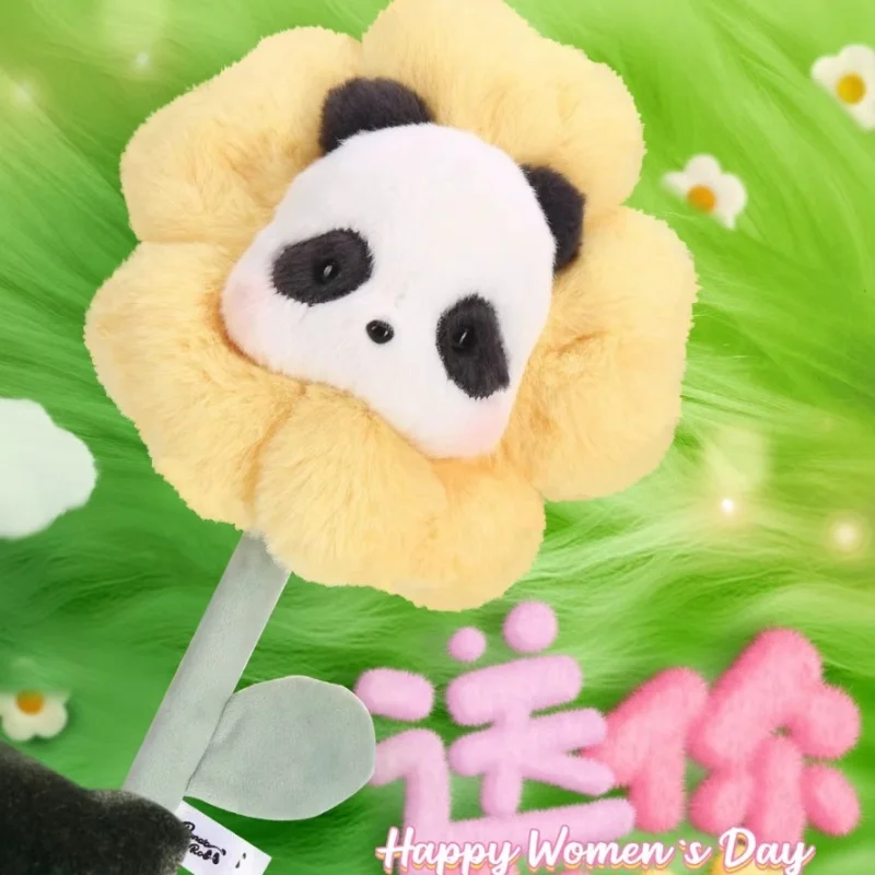 Blind Box Panda Roll Pang Da You Series scatola a sorpresa misteriosa peluche fiore Panda dare donne bellissimo Bouquet regalo di compleanno