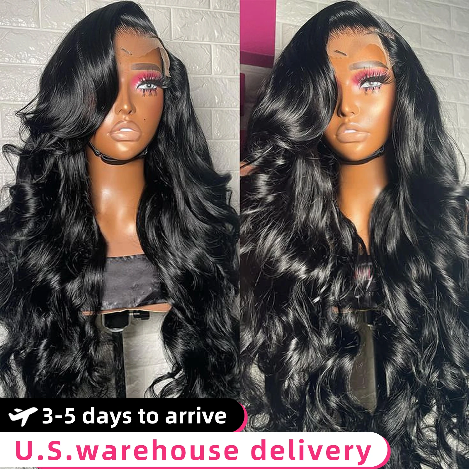 

30 40 44Inch Body Wave Human Hair Wigs 13x4 13x6 HD Lace Frontal 250 Density Brazilian 100% Human Hair Wig For Black Women Wigs