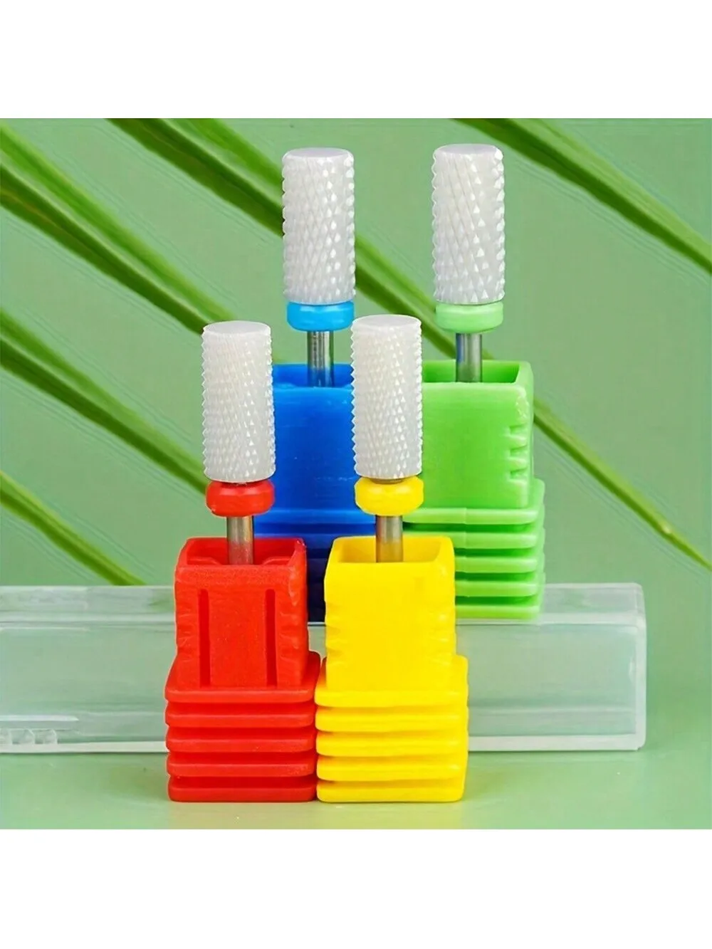 1 أو 5 قطعة كربيد السيراميك التنغستن مسمار مثقاب الخشب لآلات الحفر الأظافر للحفر الكهربائي مانيكير ملحق قاطعة المطحنة #5